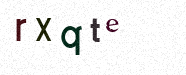 Visual Bestätigung Security Code